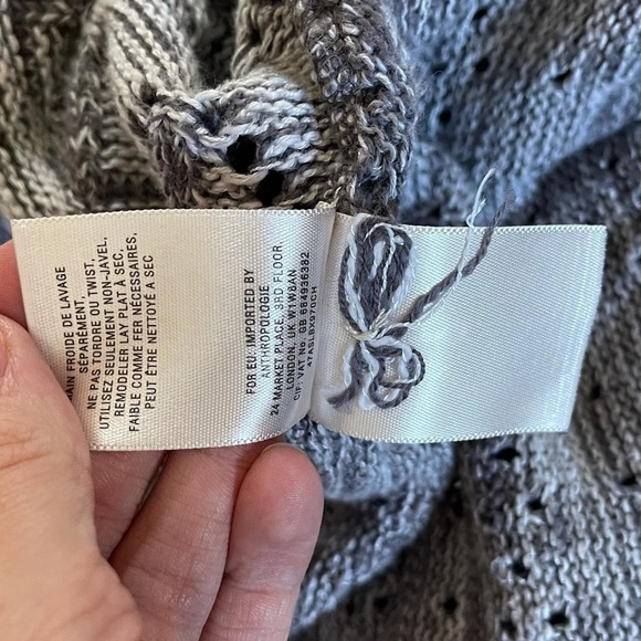 Anthropologie Moth Laverna Knit Sweater Vest - Picture 6 of 7